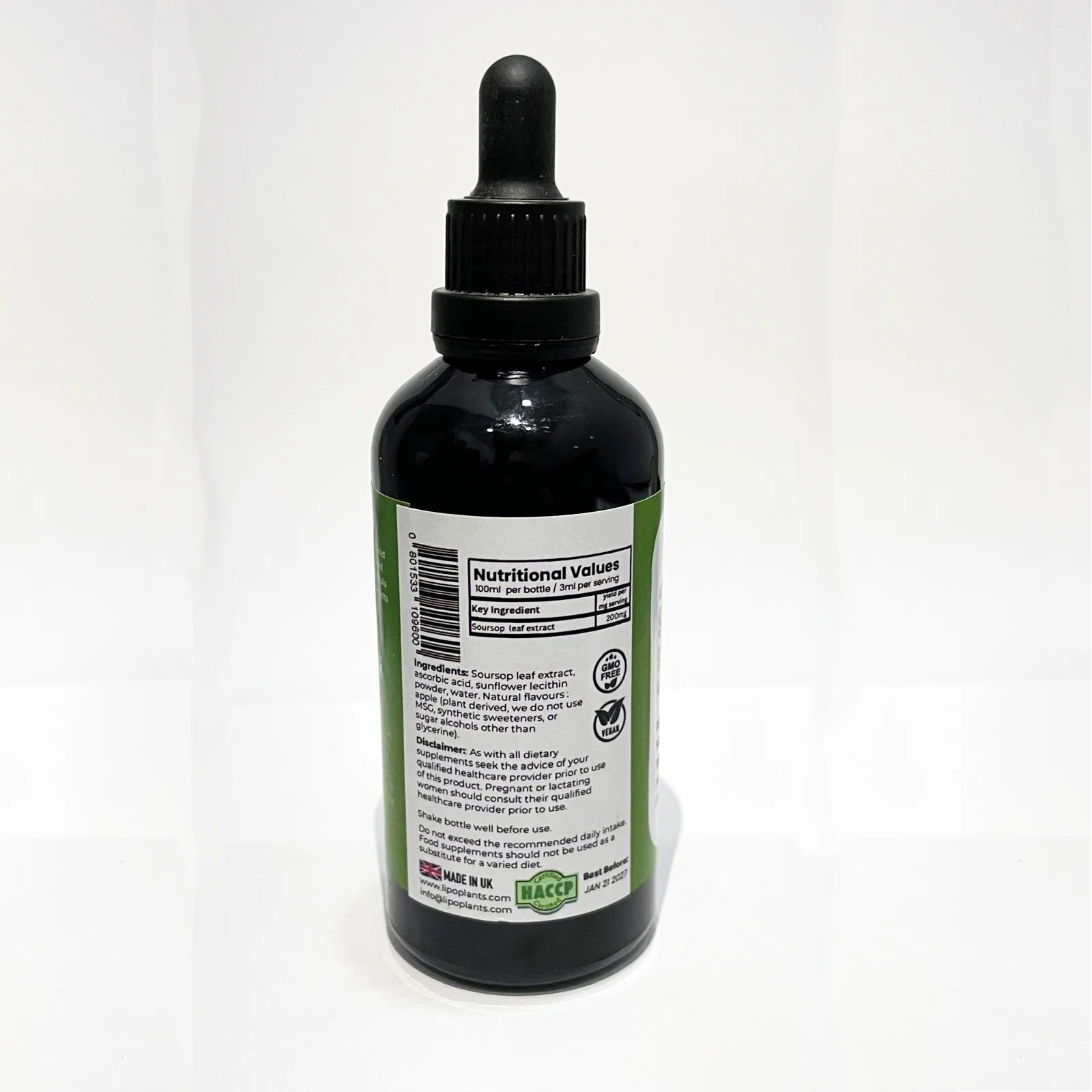 Liposomal Soursop 100ml – Annona Muricata | Wellness & Immune Support.