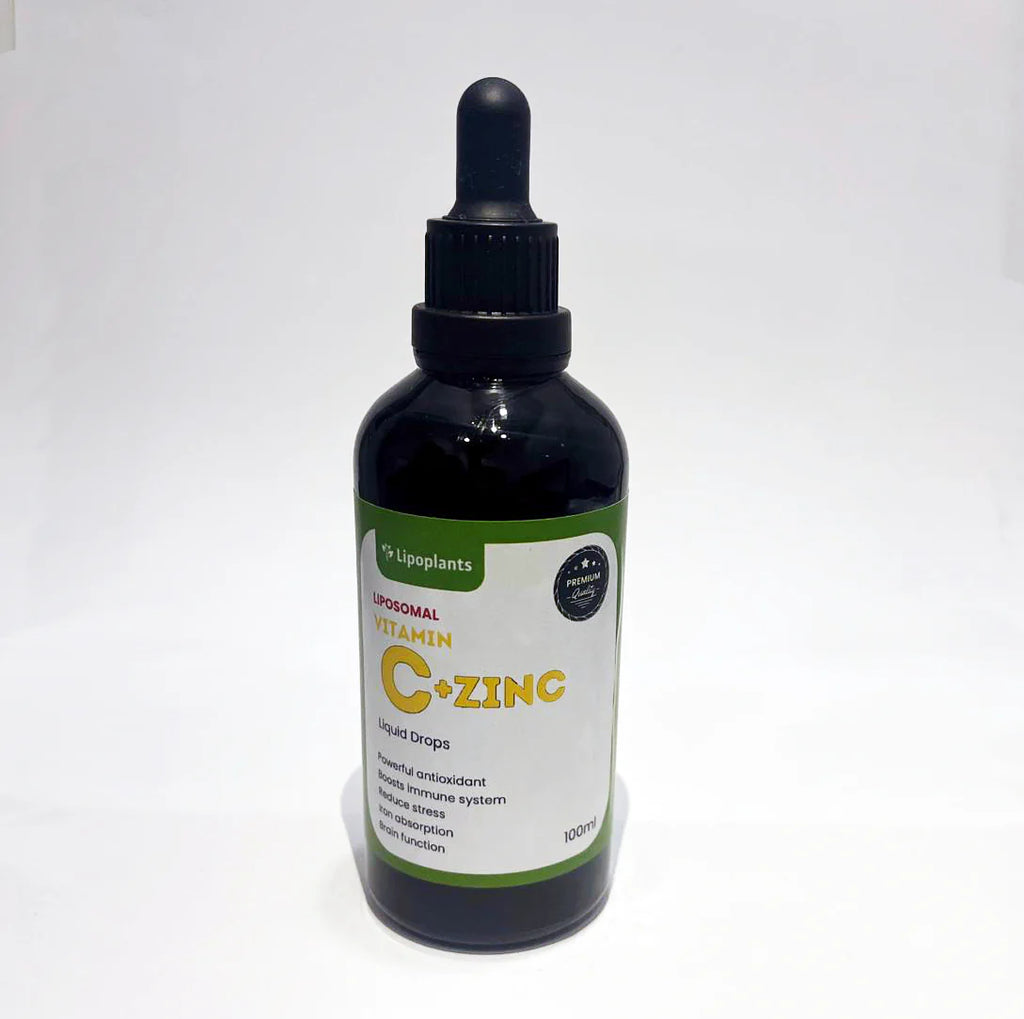 Liposomal Vitamin C + Zinc 100ml – Immune Support & Antioxidant Liquid.