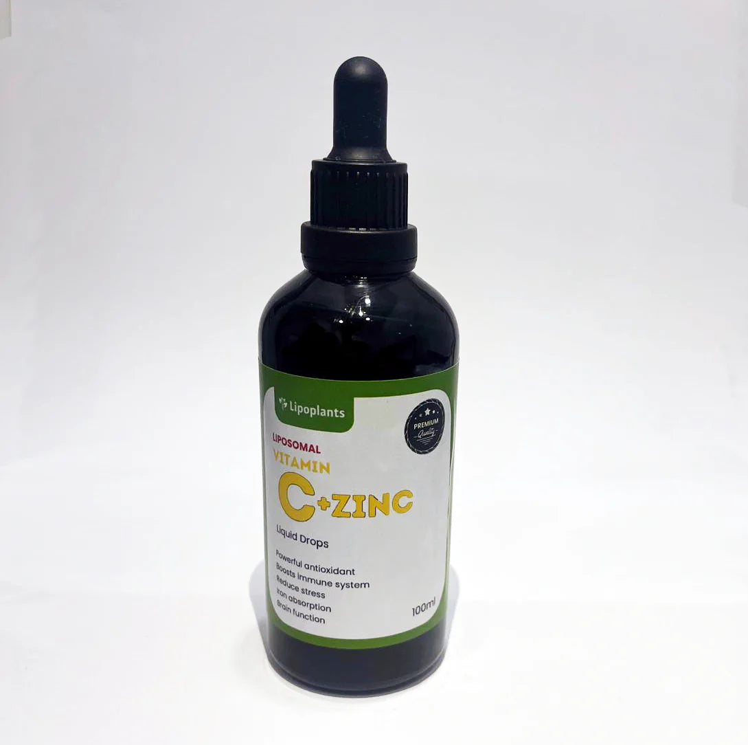 Liposomal Vitamin C + Zinc 100ml – Immune Support & Antioxidant Liquid.