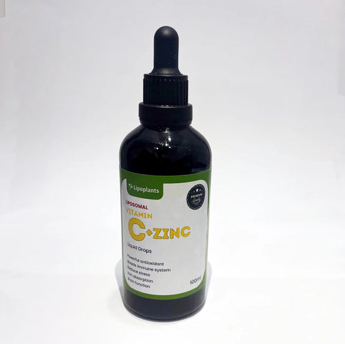 Liposomal Vitamin C + Zinc 100ml – Immune Support & Antioxidant Liquid.