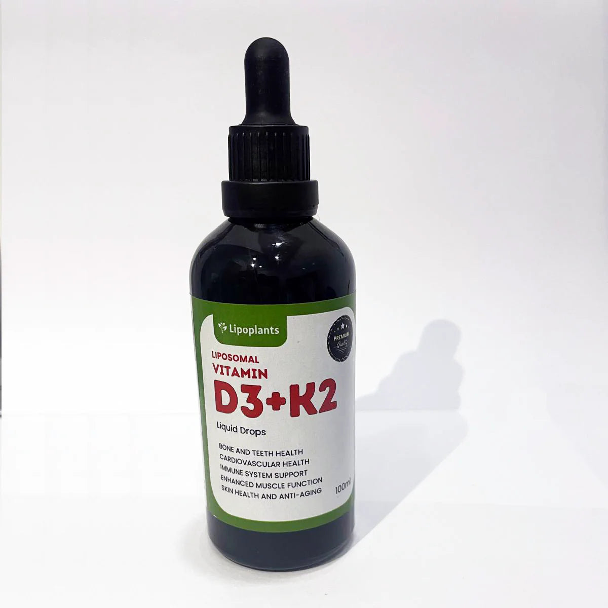 Liposomal Vitamin D3 + K2 100ml – Bone & Immune Support Liquid.