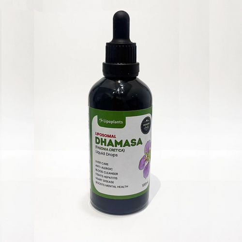 Liposomal Dhamasa 100ml – Fagonia Cretica | Herbal Liquid Wellness Support.