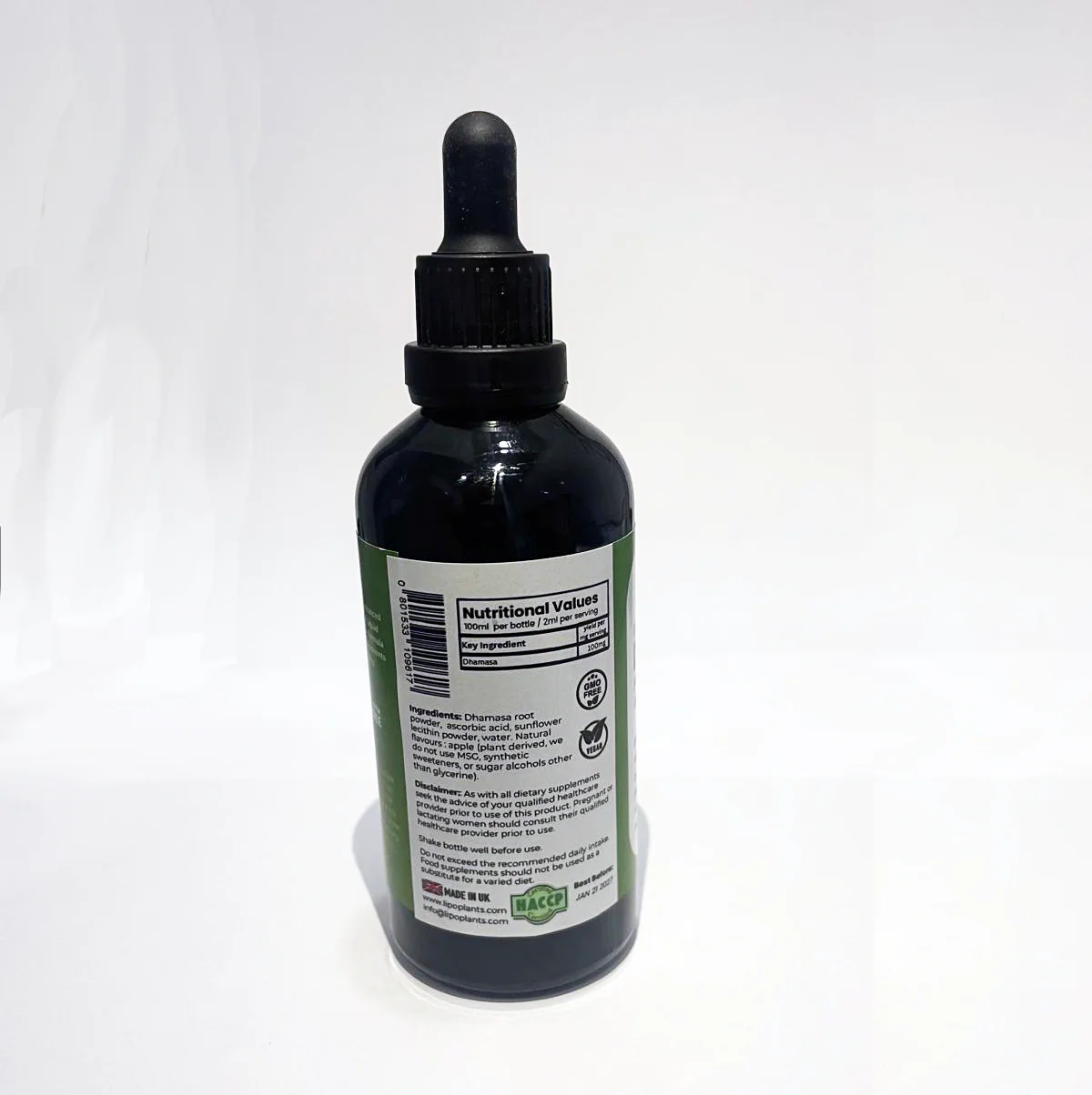 Liposomal Dhamasa 100ml – Fagonia Cretica | Herbal Liquid Wellness Support.
