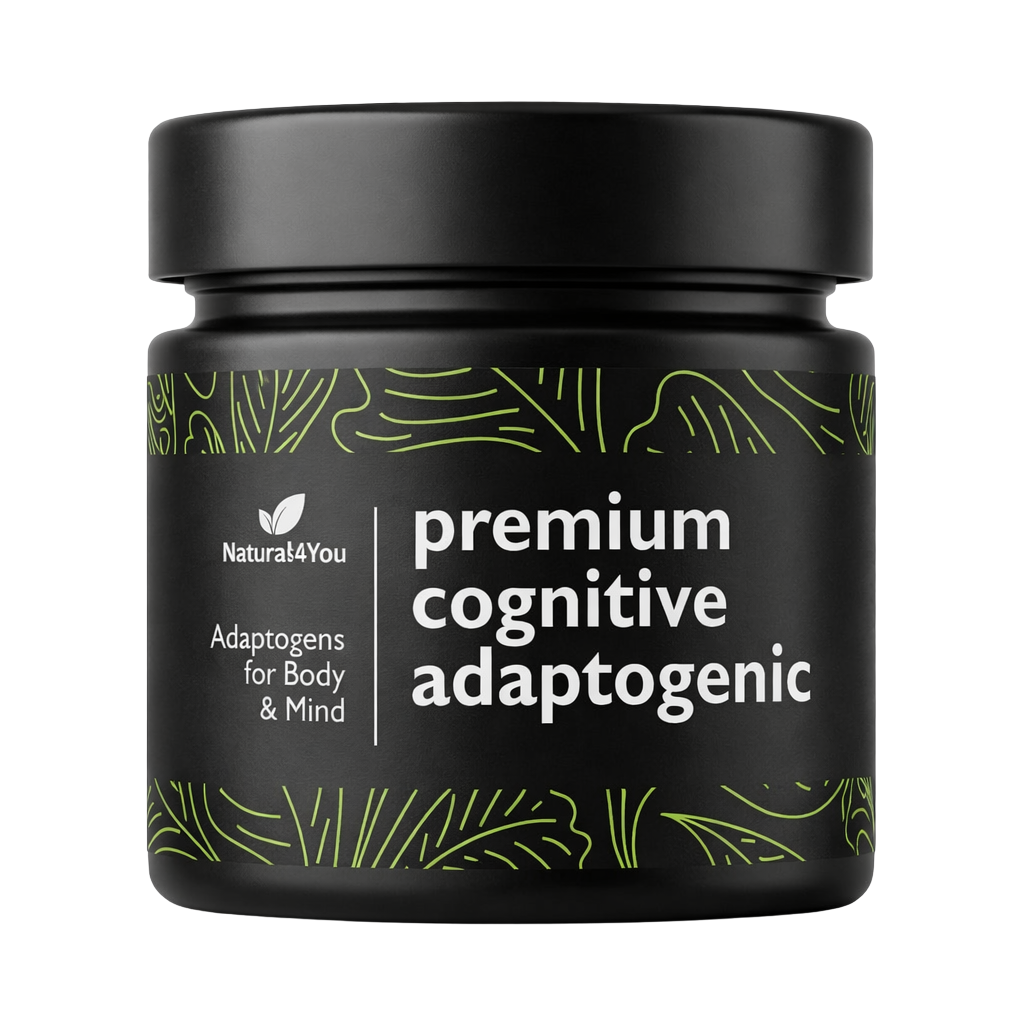 Premium Cognitive Adaptogenic 200g - Lion's Mane Ashwagandha Shilajit Liposomal.